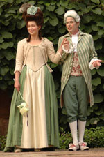 Englische Mode 1780 Detail 2