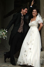 Detailansicht Brautmode 1